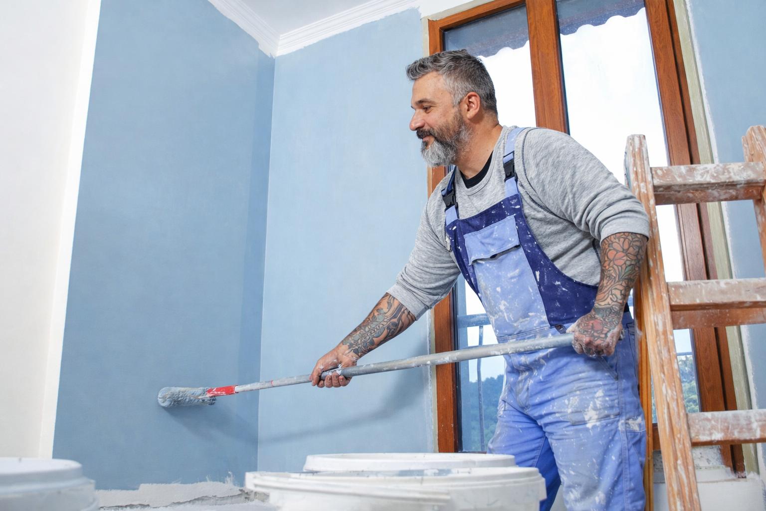 Mher — Paint Rules Inc. at work